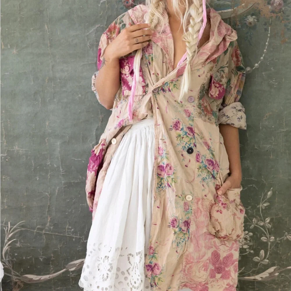 💟 Magnolia Pearl Siyah Double Breasted Coat in Abilene 🫶 - Picture 4 of 16